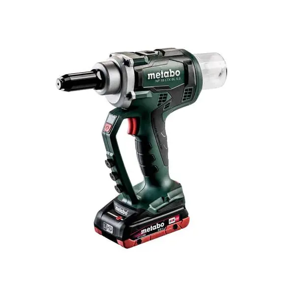 METABO Riveteuse 18V 4Ah NP18LTX BL5.0 - 619002800
