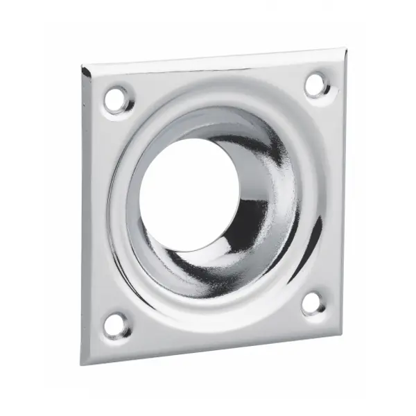 Entrée à cuvette pour verrou, Ø23mm, laiton chromé - THIRARD