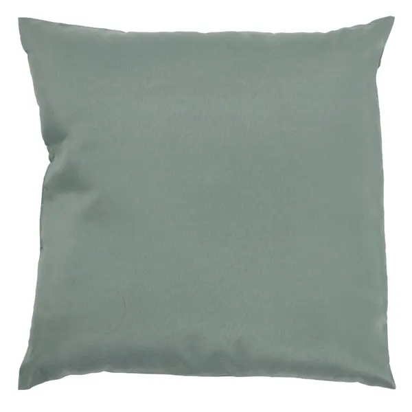 Coussin d'extérieur carré uni vert 40x40 cm