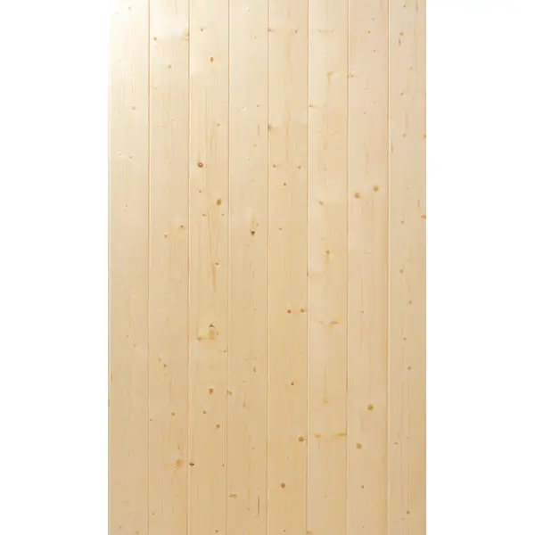 Lambris bois d'épicéa du nord SDN A/B, pour menuiserie d'intérieur, L. 2,05 m l. 11, 5 cm Ép. 9 mm