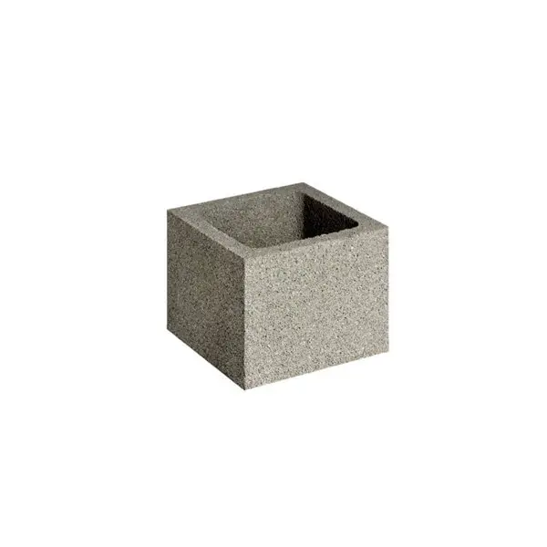 Element pilier 27,5 x 27,5 x 25 - gris