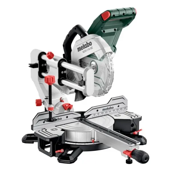 Scie onglet KGSV 216 MC Largeur coupe 90°/45° 305 /215mm, profondeur coupe 90°/45° 70/40mm - 1200W - 70mm - Metabo