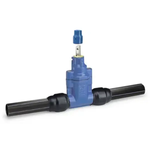 VANNE A OPERCULE À EMBOUTS PEHD ÉLECTROSOUDABLES 36/70 FAH PE100 Ø63 SDR11 PN16