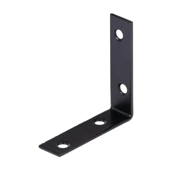 Equerre chaise acier noir 60 x 60 x 16 mm ALBERTS - GAH ALBERTS