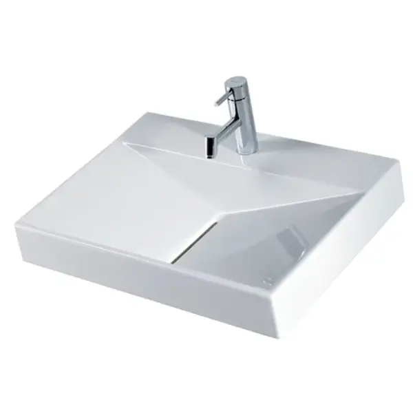 Vasque ANCOZEN 5 rectangulaire en céramique 65cm