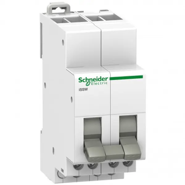 A9E18071 Schneider - commutateur électrique 2 positions 2 contacts inverseurs &OF" - 20A - Acti9 iSSW
