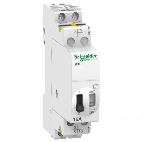 A9C32116 Schneider - Extension pour télérupteur 16A 1NO/NF+1NO 24VCA 12VCC 50-60Hz - Acti9 iETL