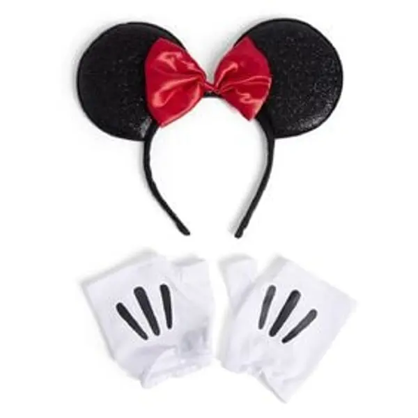 Serre-tête et paire de gants Minnie