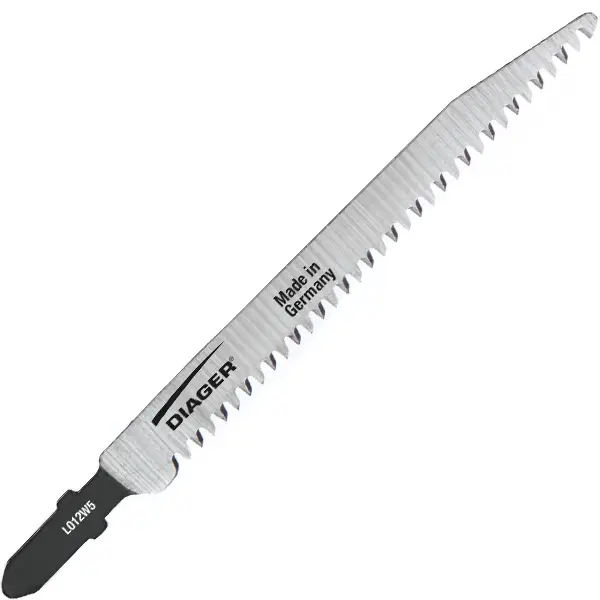 Pack de 5 lames scie sauteuse pour matériaux composites/plexiglas - L012W