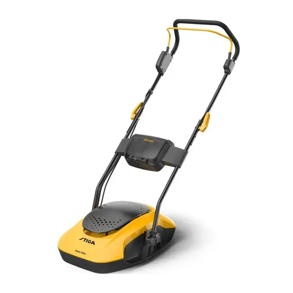 Tondeuse sans fil batterie 4Ah incluse - Aero 132e kit - 100 m² - 750W - largeur coupe 30 cm - jaune - Stiga
