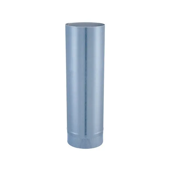 Tuyau aluminié de raccordement - modèle POLYFEU - Diamètre de 125mm - Longueur 0,5M - Joncoux