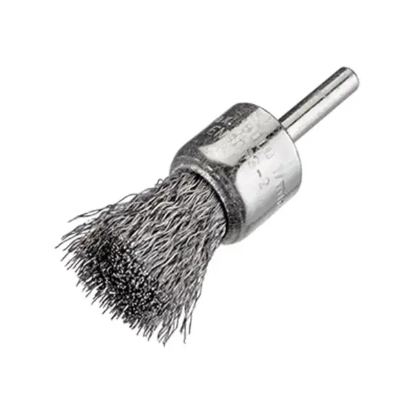 Brosse Pinceau Sur Tige De 6 Mm D25 Mm Acier Ondulé 0,20 Mm Osborn