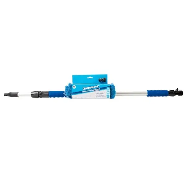 Brosse de nettoyage télescopique - SILVERLINE 719788