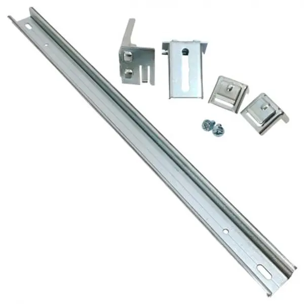 48013 IDE - Kit Rail DIN 24 modules pour coffret Atlantic IDE + support de fixation
