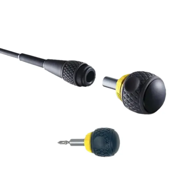Tournevis A Cliquet Ball Grip Version Porte-Embout Mbh Vessel