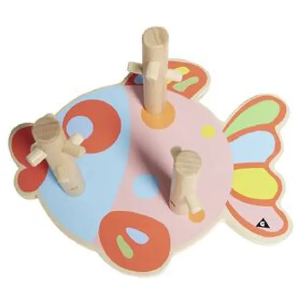 Jeu d'éveil Empil'ô type Montessori en bois