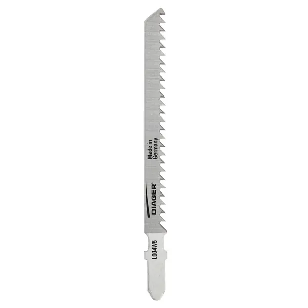 Pack de 5 lames scie sauteuse pour bois/ plastique - L004W