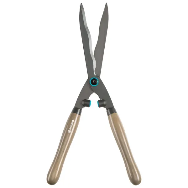 Cisaille à Haies NatureCut - FSC 100% - Lames ondulées anti-adhérentes - coupe : 23 cm - GARDENA