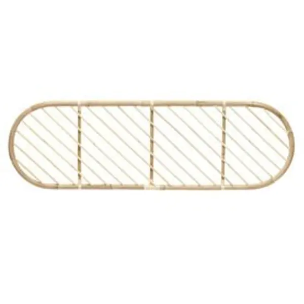 Tête de lit à suspendre Malang rotin naturel - L160xP3xH50 cm