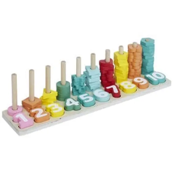 Jeu de calcul type Montessori en bois