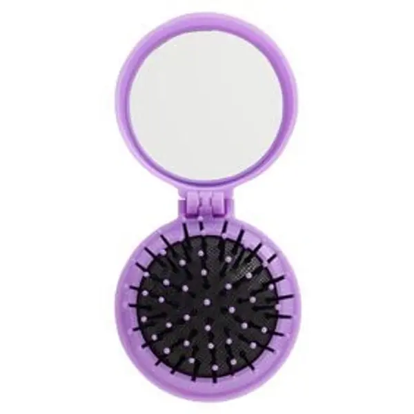 Mini brosse miroir rose
