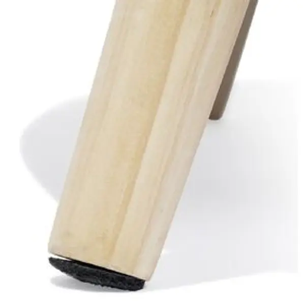 Canapé Joseph curly effet laine bouclée blanc - L137xP69xH79 d