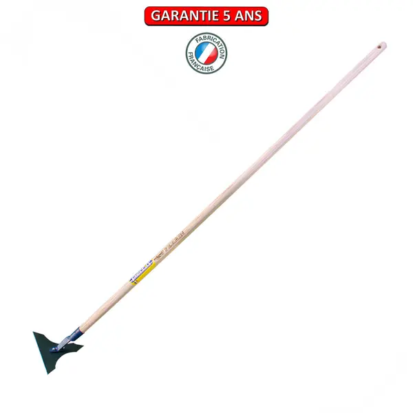 Ratissoire triangulaire désherbeur avec manche - 1.50 m - PERRIN