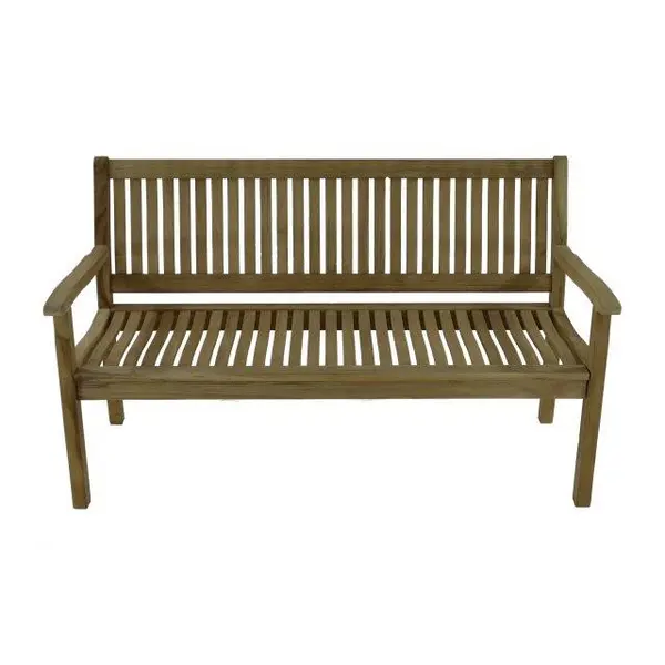 Banc de jardin Club en teck FSC - 150 x 70 x 88 cm - Teck - PROLOISIRS