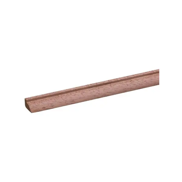 Parclose en meranti 270 x 1,5 x 0,9 cm
