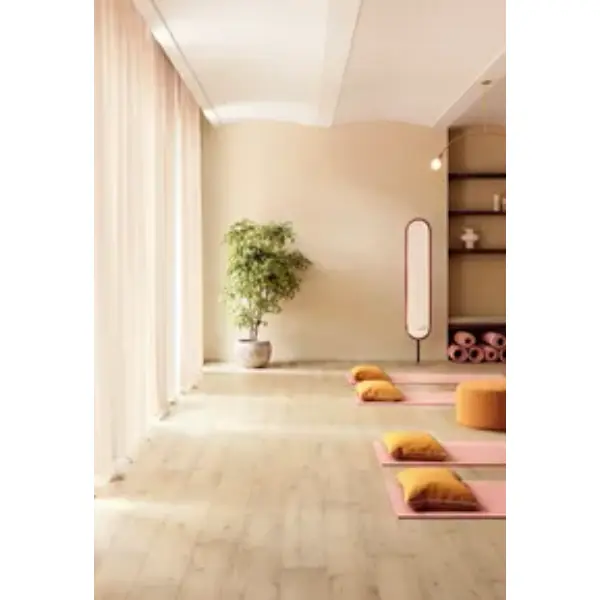 Sol stratifié OCEAN 8 V4 - Gyant Light Sand B4123 - 190 x 1288 mm - Ep. 8 mm - 4 chanfreins - 100 % résistant à l'eau