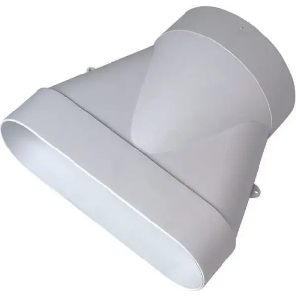 Raccord VMC PVC mixte - Ø125 - 60x200 oblong