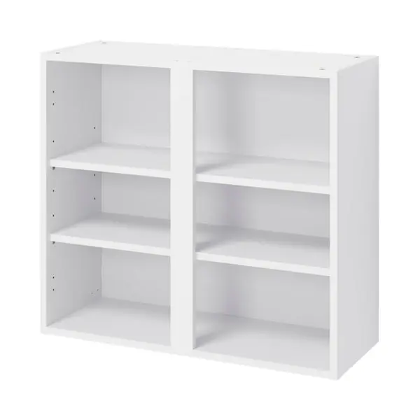 Caisson haut blanc - L. 80 x H. 72 x P. 32cm