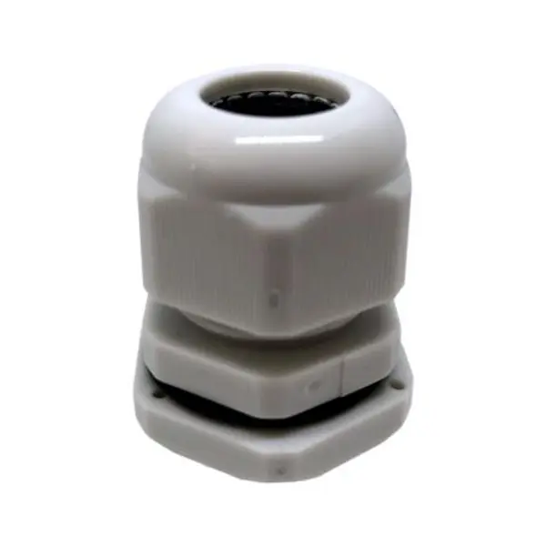 Lot de 10x Presse étoupe PG11 polyamide - câbles diamètre 5 à 10mm - Étanche IP68 - Avec joint + contre écrou