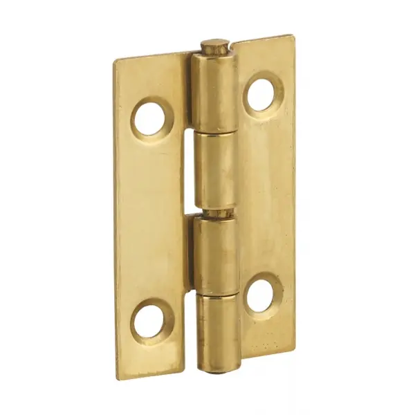 Charnière de porte de meuble / porte légère, 30x19mm, laiton - THIRARD