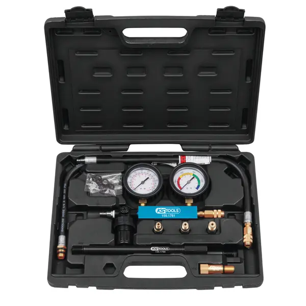 Coffret testeur de perte de pression de cylindre, 9 pièces