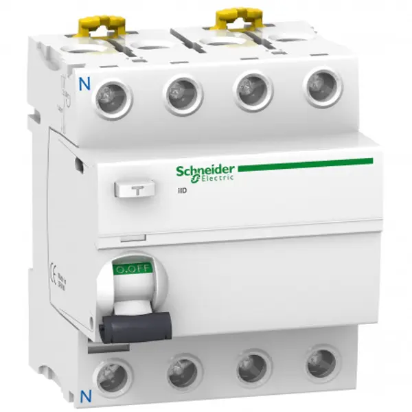 A9R44440 - Interrupteur différentiel tétrapolaire 300mA - 40A - Type AC - Schneider Acti9 iID