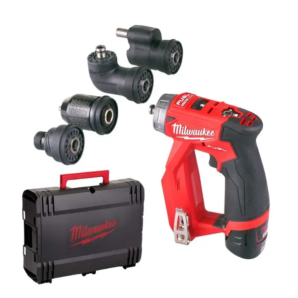 MILWAUKEE Perceuse visseuse 12V 2Ah M12 FUEL FDDXKIT-202X - 4933464979