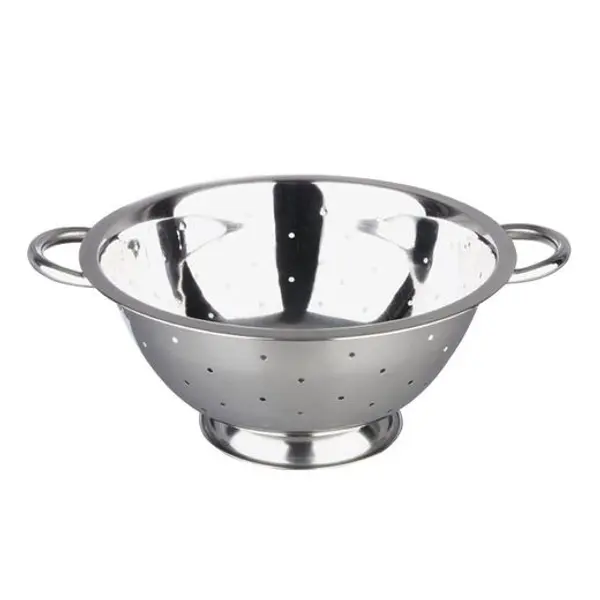 Escurridor Inox. 24 Cm. Con Base