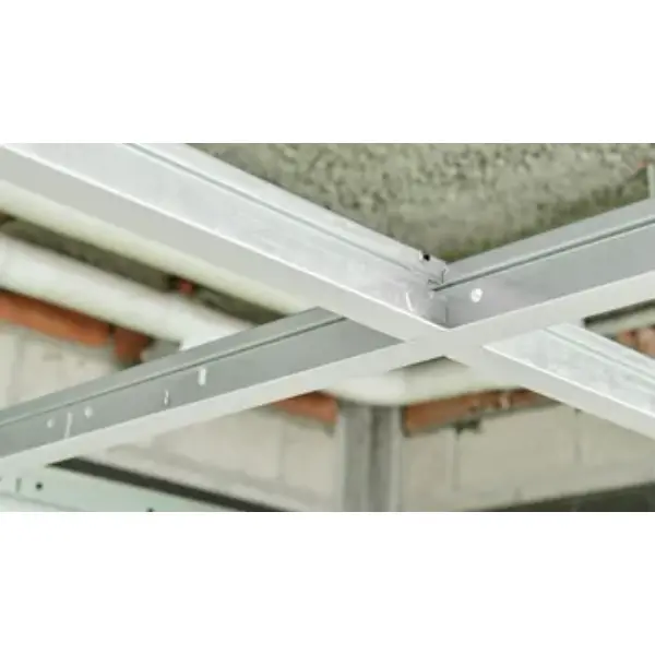 Entretoise pour dalle plafond - 38mm T24 click 1,20 ml - coloris beige