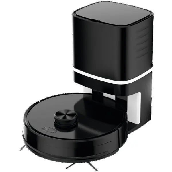 Aspirateur/Laveur robot avec bac de récupération