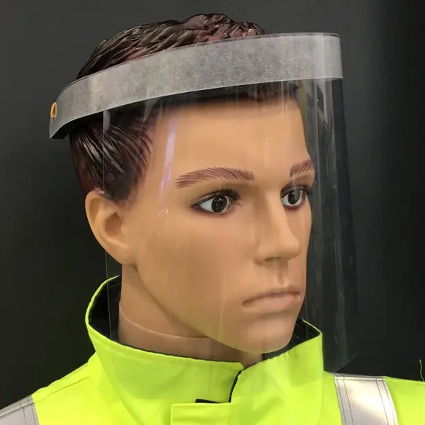 SKINPACK Lot de 10 visières transparentes TU - SKINPACKVISIEREX10