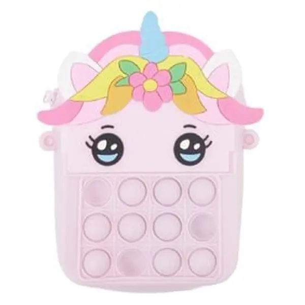 Sacoche licorne multicolore