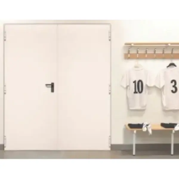 Bloc-porte métallique TWIN - Acier - non-feu - H2050 x L1000 mm - Réversible - Prépeinte