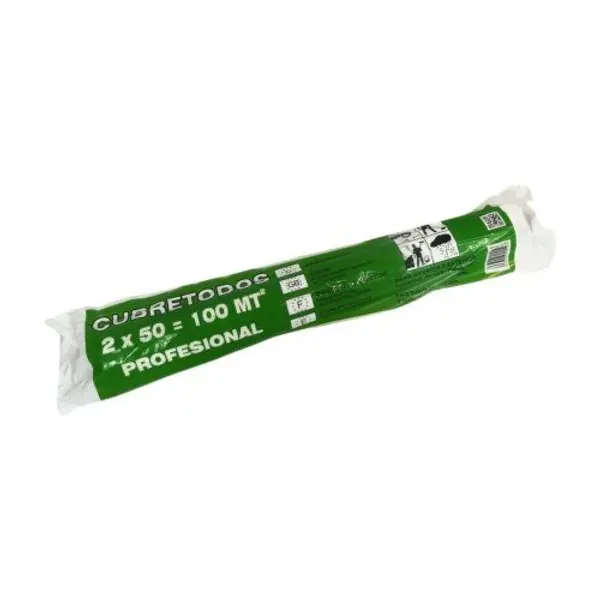 Cubretodo Rollo 2x50mt 7 Micras