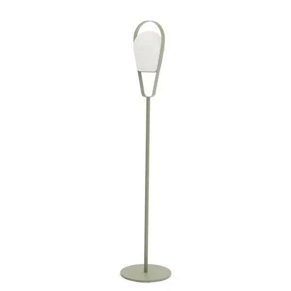 Lampe sur pied haut Bob - 24 x 24 x 148 cm - amande - PROLOISIRS
