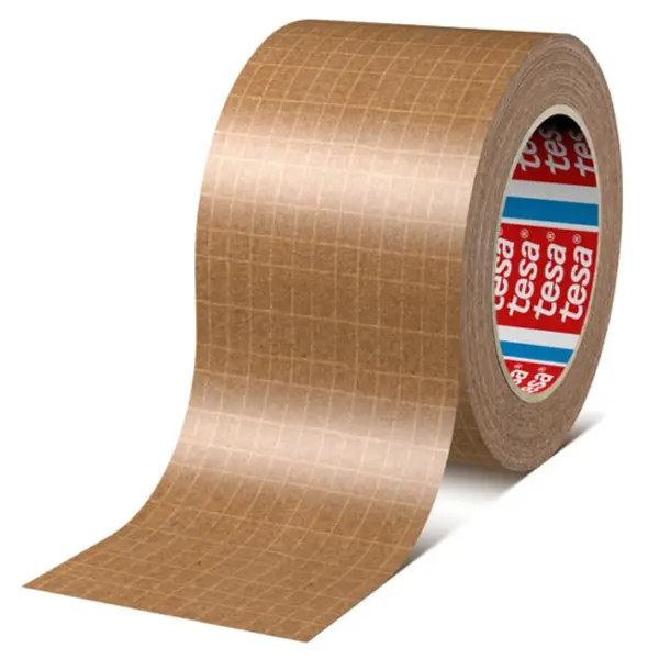Adhésif Emballage Papier Kraft Renforcé 75mm x 25m Tesa