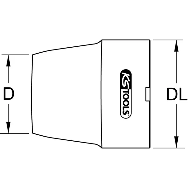 Découpe-joints à visser, fixation Ø 21 mm