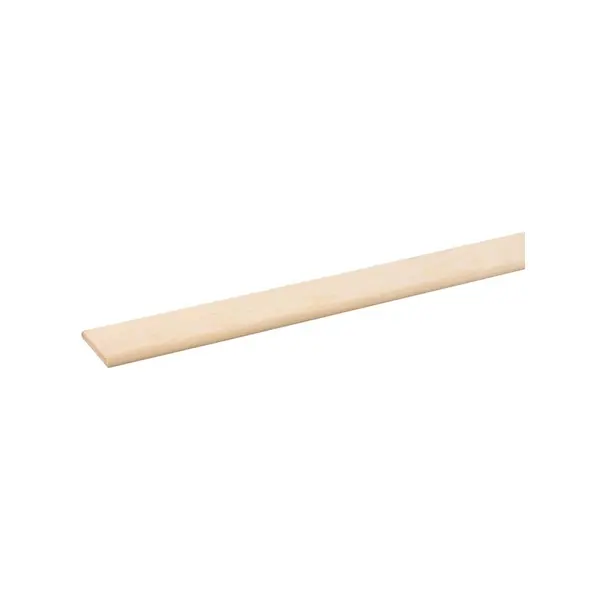 Moulure plate en pin 270 x 3,7 x 0,5 cm