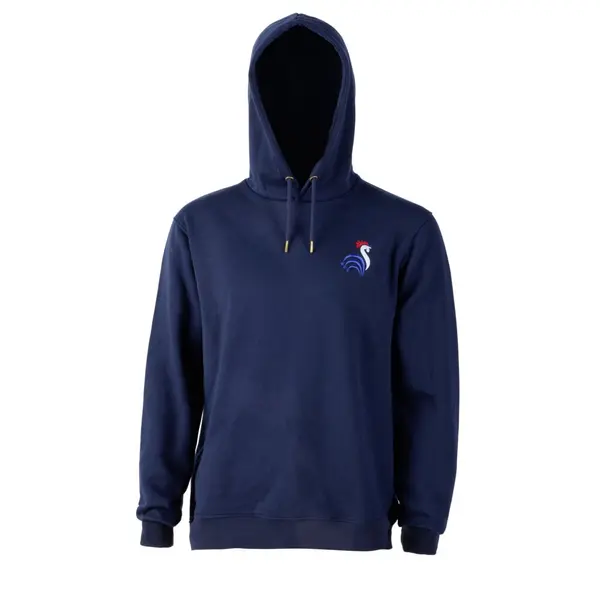 Sweat à capuche Coq bleu foncé