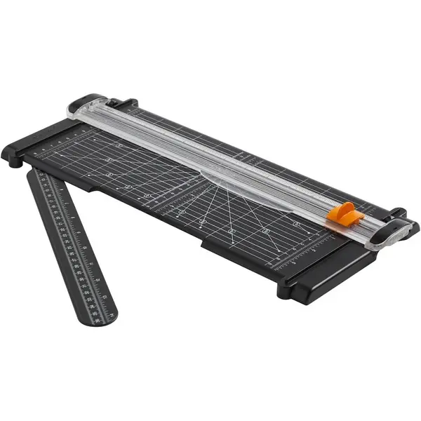 Massicot - SureCut TripleTrack 30,5 cm A4-A3 - coupe papier précise bureau et loisirs créatifs - FISKARS